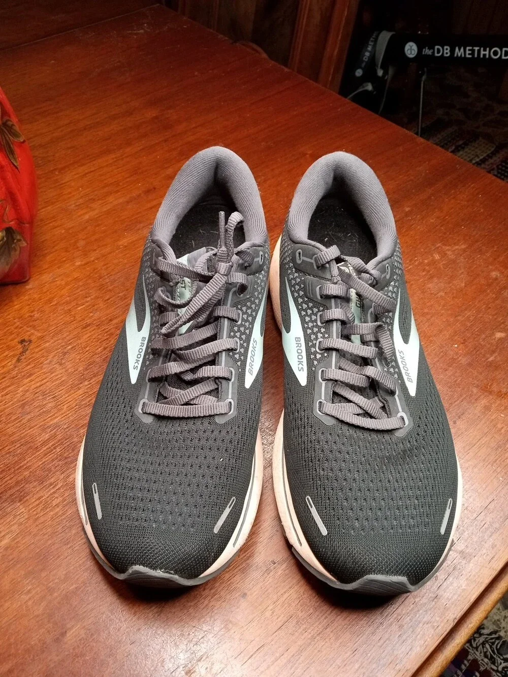 Brooks Ghost 14 Black Running Sneakers Shoes 91203561B02 Women's 11M Shoes